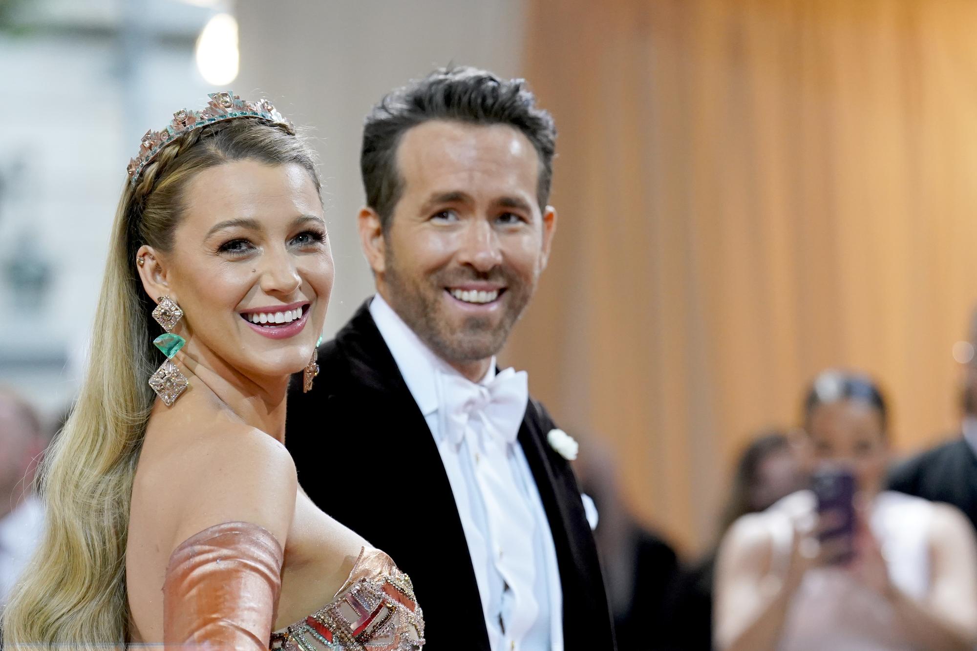 Aktoriai Blake Lively ir Ryan Raynolds susilaukė ketvirtojo vaiko