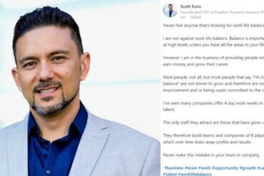 Amerikiečių bendrovės vadovo įrašas „LinkedIn“ platformoje sukėlė skandalą: vyras ragina niekada nesamdyti darbuotojo