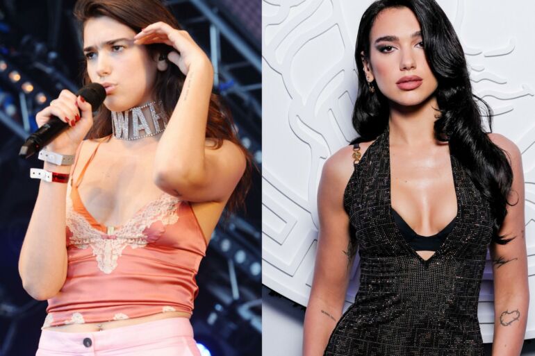 Atlikėjos Dua Lipa stiliaus transformacijos: nuo mergaitišką stilių propagavusios paauglės iki glamūrinės scenos princesės