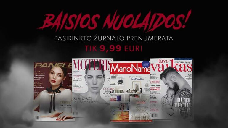 BAISIOS NUOLAIDOS PRENUMERATAI!