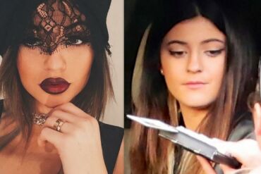 Be įprastinio makiažo pasirodžiusi 17-metė Kylie Jenner pribloškė išvaizda(FOTO)