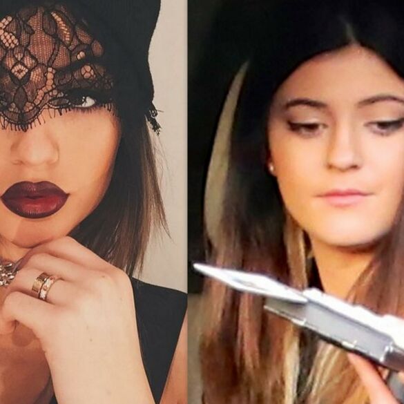 Be įprastinio makiažo pasirodžiusi 17-metė Kylie Jenner pribloškė išvaizda(FOTO)