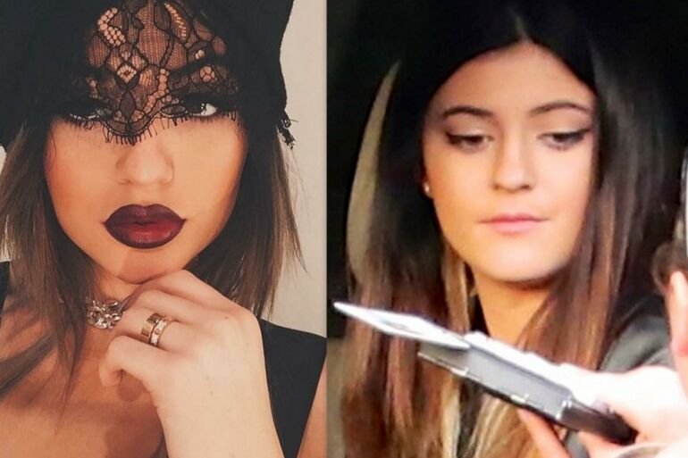 Be įprastinio makiažo pasirodžiusi 17-metė Kylie Jenner pribloškė išvaizda(FOTO)