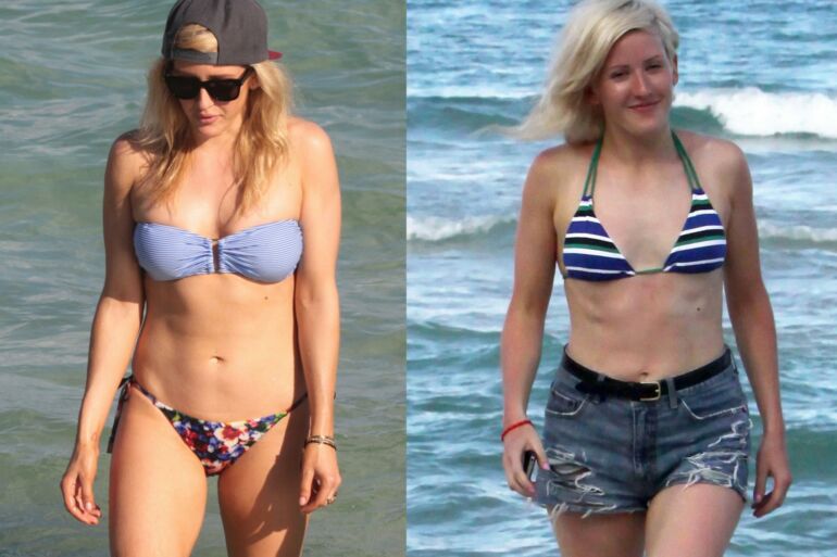 Chirurgų nuopelnas? Majamyje poilsiaujanti Ellie Goulding demonstravo pavydėtiną figūrą(FOTO)