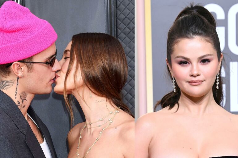 J. Bieber pagaliau pademonstravo viešą palaikymą žmonai H. Bieber po kilusios dramos su S. Gomez
