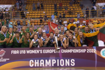 Jaunosios Lietuvos krepšininkės - Europos čempionės!