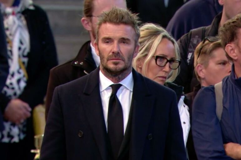 Jautri akimirka: David Beckham braukė ašarą 13 val. atstovėjęs eilėje