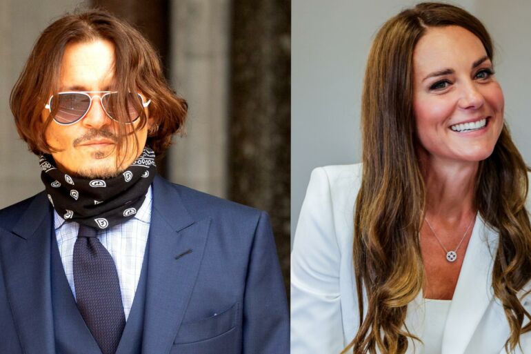 Johnny Depp išleido 25 tūkst. JAV dolerių nuogam Kate Middleton portretui