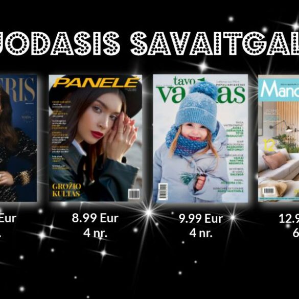 JUODASIS SAVAITGALIS: NUOLAIDOS PRENUMERATAI