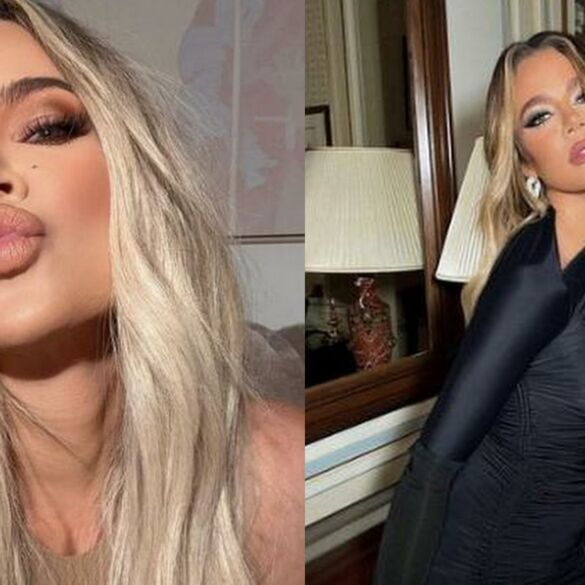 Khloe Kardashian ir vėl pakliuvo į „Photoshop“ skandalą: nuotraukų redagavimo programos pagalba padailino savo liemenį