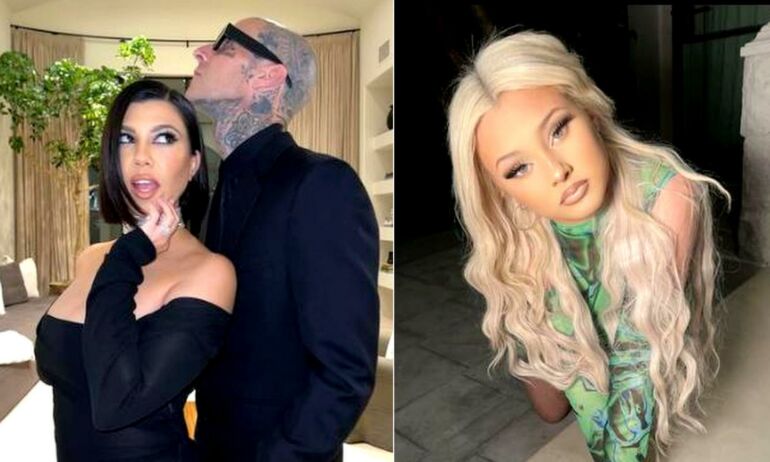 Kourtney Kardashian mylimajam Travis Barker - kaltinimai dėl 16 - metės dukters kūno seksualizavimo:  „Kas taip žiūri į savo vaiką?"