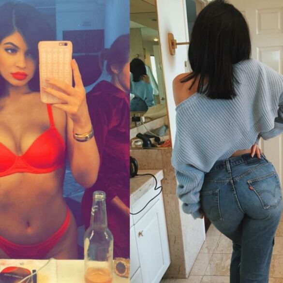 Kylie Jenner įrodė - ji fotošopo auka (FOTO)