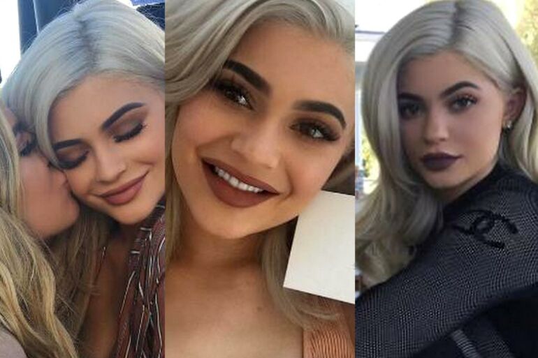 Kylie Jenner panorėjus... Dėl šios plaukų spalvos kvaišta visos (FOTO)