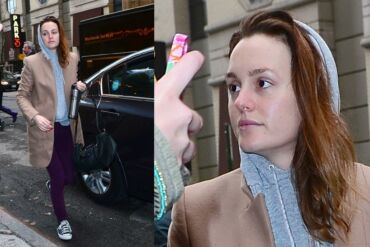 Leighton Meester parodė savo tikrąjį veidą