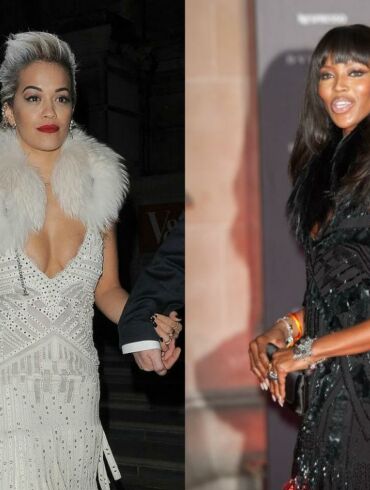 Mados nesusipratimas: Rita Ora ir Naomi Campbell pasirodė vienodomis suknelėmis(FOTO)