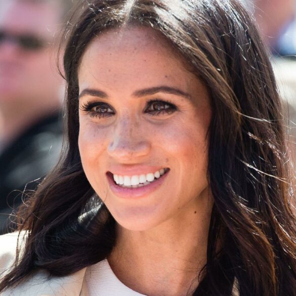 Meghan Markle renginyje pademonstravo itin lieknas kūno formas: pasipuošė spindinčia suknele