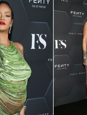 Nėštukių mada: pirmasis stilingas besilaukiančios atlikėjos Rihanna pasirodymas viešumoje