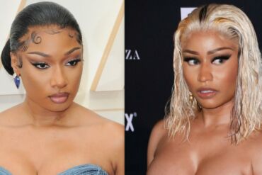 Nicki Minaj tariamai kaltina Megan Thee Stallion spaudus ją vartoti alkoholį jai būnant nėščiai