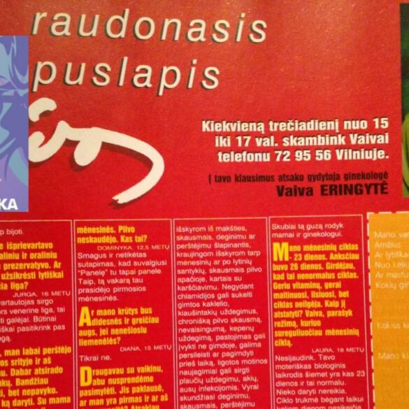 PANELEI 20: kokie intymūs klausimai lietuvaitėms rūpėjo prieš 15 metų?