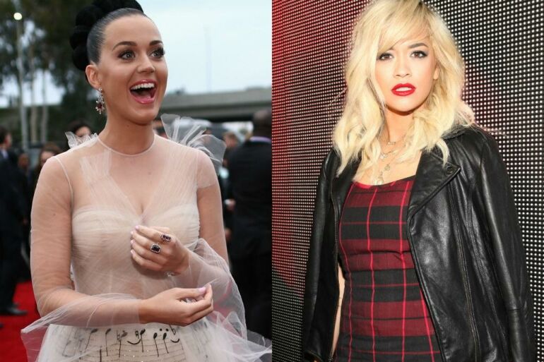 Permainos: Rita Ora ir Katy Perry išbandė naują profesiją(FOTO)