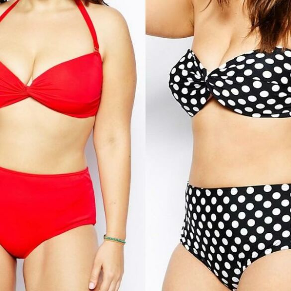 „Plus-size“ bikinius kurianti kompanija metė iššūkį lieknoms manekenėms(FOTO)