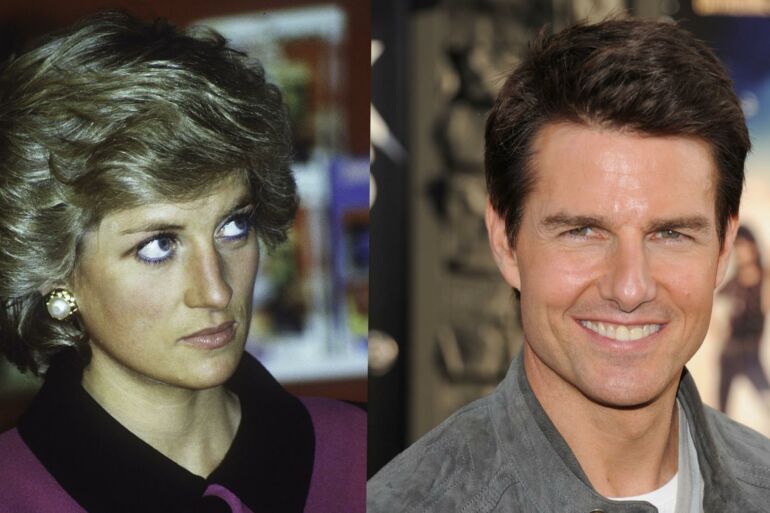 Princesė Diana tariamai kadaise buvo įsimylėjusi aktorių Tom Cruise