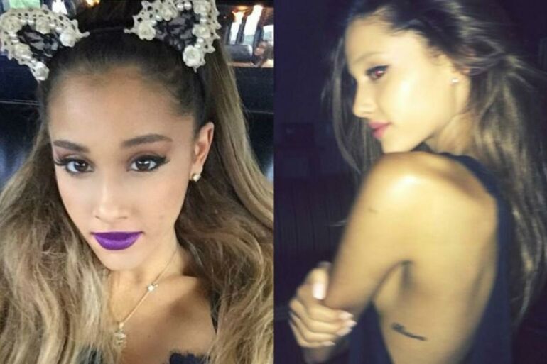 Seksualiais įvaidžiais garsėjanti Ariana Grande kalėdiniame vaizdo klipe - be kelnių(VIDEO)