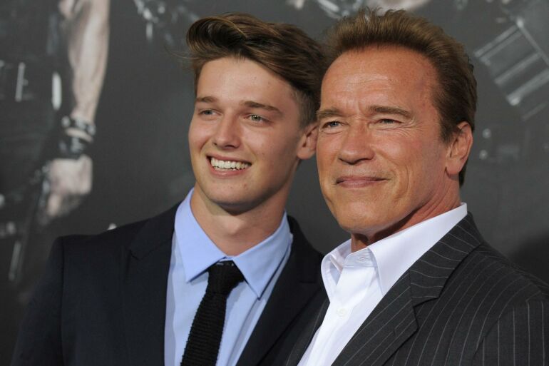 Širdžių ėdikas: aktoriaus Arnold Schwarzenegger sūnus užaugęs tapo tikru karštuoliu(VIDEO)