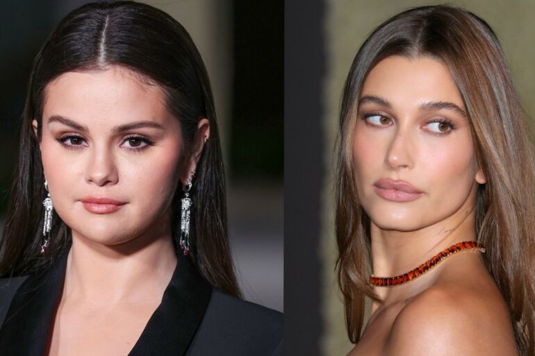 To išvysti nesitikėjo niekas: konkurentėmis laikytos Selena Gomez ir Hailey Bieber pozavo vienoje nuotraukoje