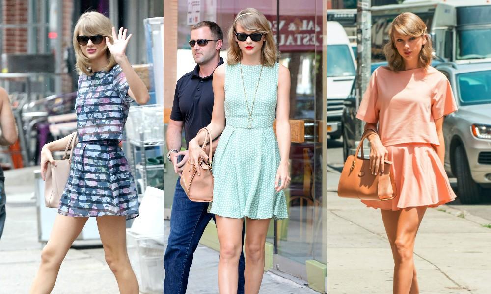 Žvaigždė gatvėje: Taylor Swift suknelių ir sijonų paradas(FOTO)