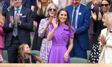 Kate Middleton Vimbldono čempionate