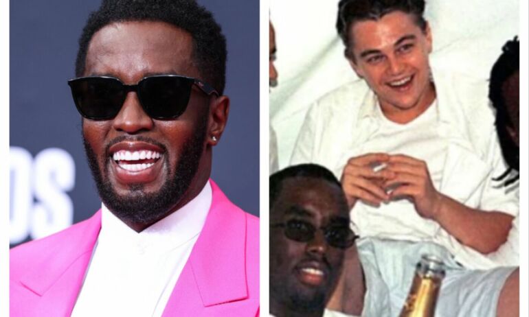 P. Diddy ir LEONARDO DI CAPRIO