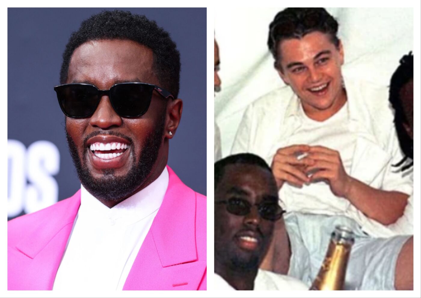 P. Diddy ir LEONARDO DI CAPRIO