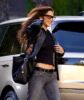 Los Angeles, CA - *EXCLUSIVE* - Bella Hadid was spotted out in Los Angeles on Tuesday afternoon looking perfectly stylish in a sleek fall ensemble. The model, fresh off of her surprise walk in the Victoria's Secret fashion show, was spotted leaving Chateau Marmont after a late afternoon meeting. She wore the perfect black leather jacket with a pair of washed grey jeans, a pair of glasses and a recycled leather Coachtopia bag. Pictured: Bella Hadid BACKGRID USA 23 OCTOBER 2024 BYLINE MUST READ: DIGGZY / BACKGRID USA: +1 310 798 9111 / usasales@backgrid.com UK: +44 208 344 2007 / uksales@backgrid.com *UK Clients - Pictures Containing Children Please Pixelate Face Prior To Publication* Vida Press