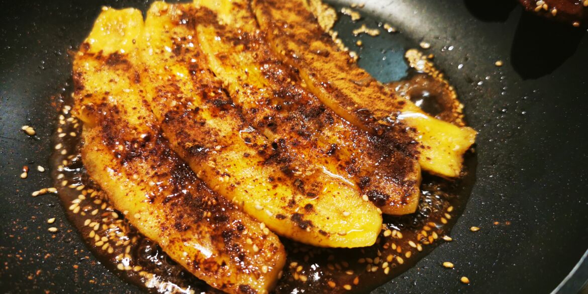 receptai su bananais