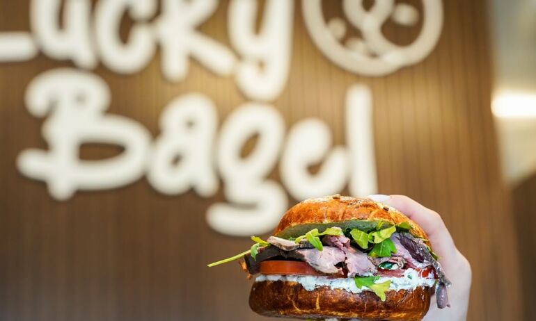 Lucky bagels