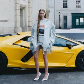 „Balenciaga | Automobili Lamborghini“ kolekcija