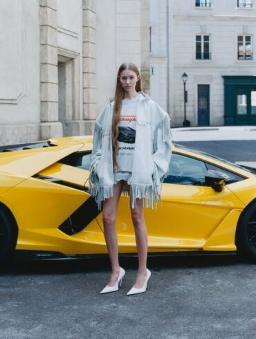 „Balenciaga | Automobili Lamborghini“ kolekcija