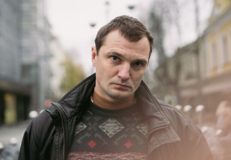 Šarūnas Datenis kuria Henriko Daktaro vaidmenį (Miglės Kirklytės nuotr.)