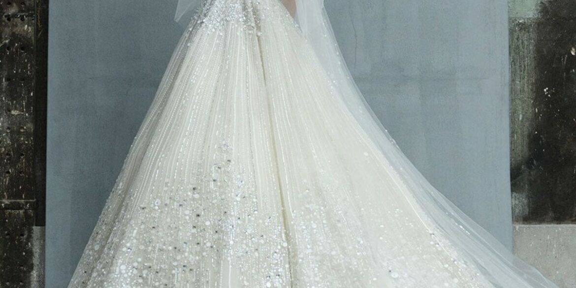 elie saab vestuvinė suknelė