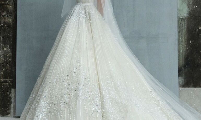 elie saab vestuvinė suknelė