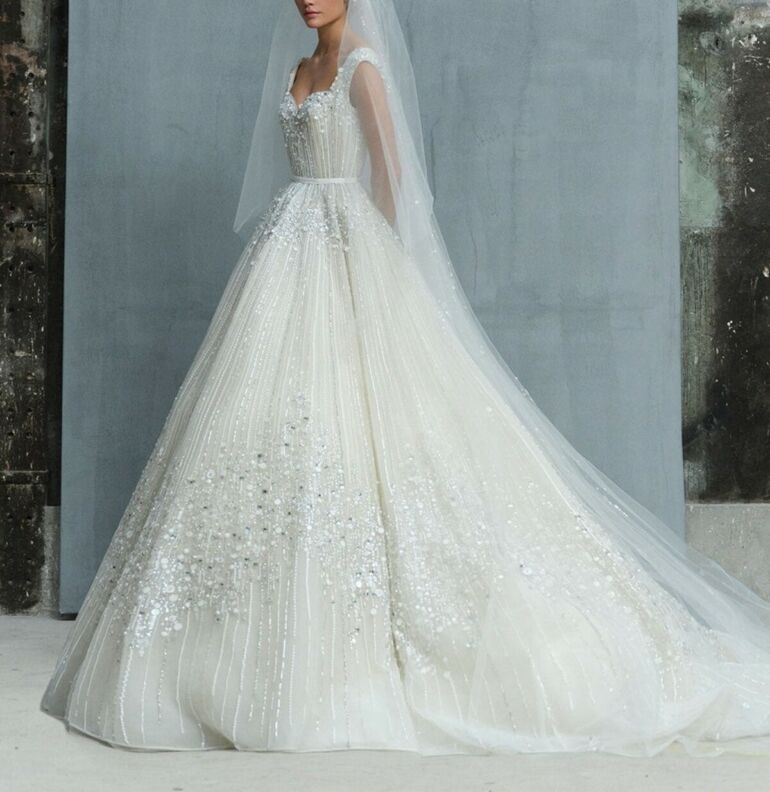 elie saab vestuvinė suknelė