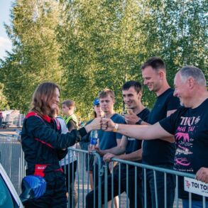 Emilija Ulvydaitė ir tėtis