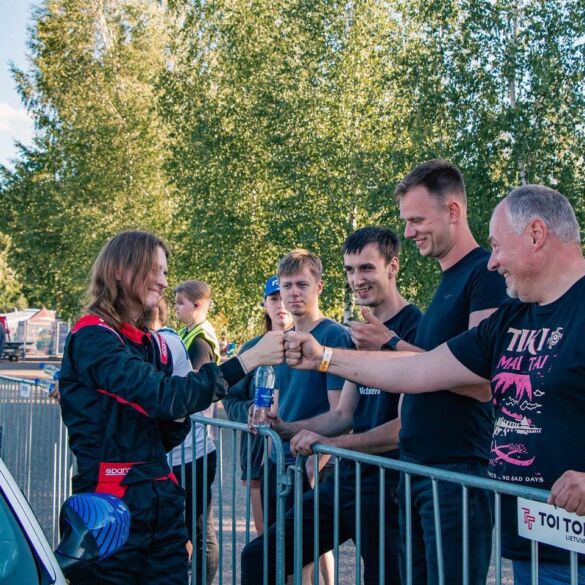 Emilija Ulvydaitė ir tėtis