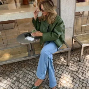 odinė striukė