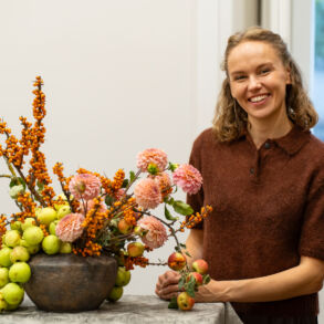 Floristė ir profesijos mokytoja Greta Lendraitytė