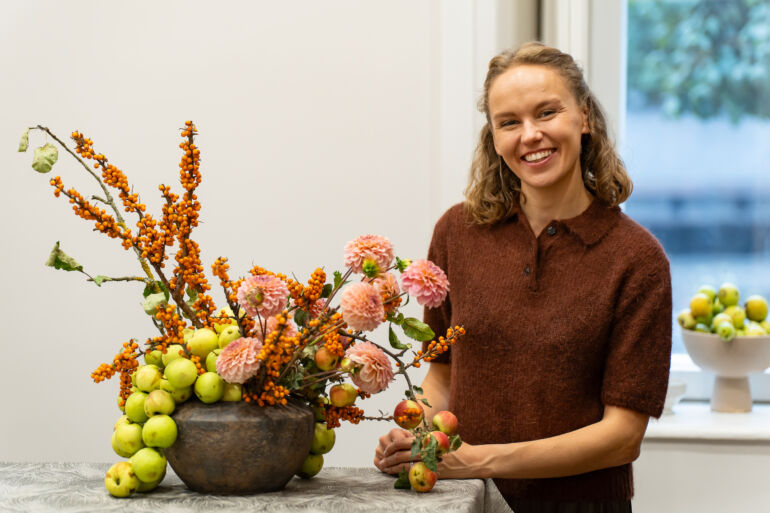 Floristė ir profesijos mokytoja Greta Lendraitytė