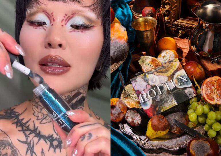 „Blend Bunny Cosmetics“ makiažo kolekcija Rotten