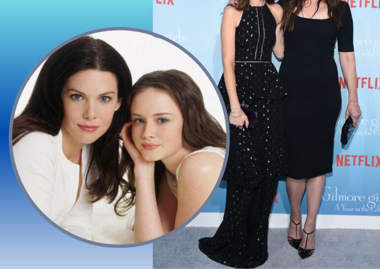 Gilmore Girls aktorės Alexis Bledel ir Lauren Graham