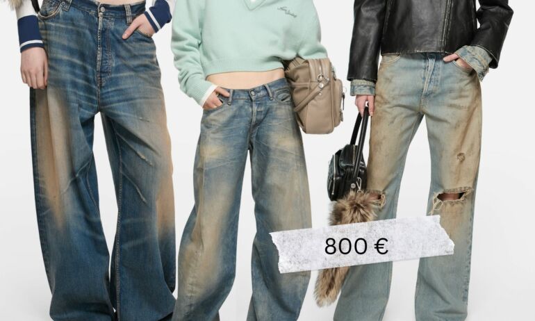 acne studios džinsai